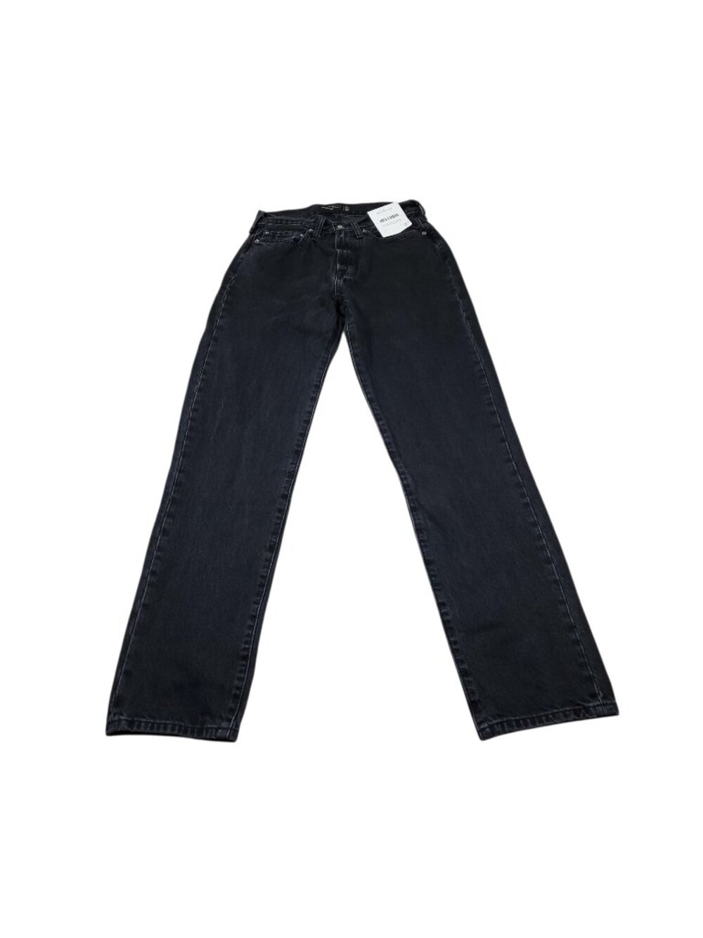 Abercrombie Men's 90s Loose Fit Jeans Black Authentic Rigid Denim Size 28 x 34